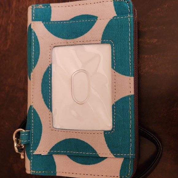 Thirty-One polka-dot wristlet - Picture 3 of 8